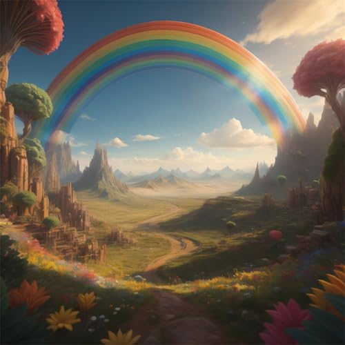 Puzzles 120 Teile, Puzzle Für Erwachsene, 20x20 cm Puzzle Lernspiel Herausforderung Spielzeug 120 Teile Regenbogenlandschaft Puzzles für Erwachsene Puzzles 120 Teile, Puzzle Für Erwachsene, 20x20 cm Puzzle Lernspiel Herausforderung Spielzeug 120 Teile Regenbogenlandschaft Puzzles für Erwachsene von Yoonqun