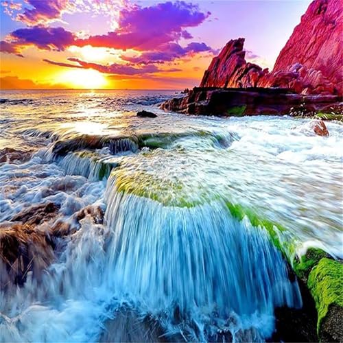 Puzzles 200 Teile, Puzzle Für Erwachsene, 28x28 cm Puzzle Lernspiel Herausforderung Spielzeug 200 Teile Wasserfalllandschaft Puzzles für Erwachsene Puzzles 200 Teile, Puzzle Für Erwachsene, 28x28 cm Puzzle Lernspiel Herausforderung Spielzeug 200 Teile Wasserfalllandschaft Puzzles für Erwachsene von Yoonqun