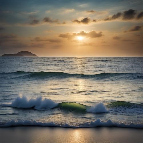 Puzzles 200 Teile, Puzzle Für Erwachsene, 28x28 cm Puzzle Lernspiel Herausforderung Spielzeug 200 Teile Wellenlandschaft Puzzles für Erwachsene Puzzles 200 Teile, Puzzle Für Erwachsene, 28x28 cm Puzzle Lernspiel Herausforderung Spielzeug 200 Teile Wellenlandschaft Puzzles für Erwachsene von Yoonqun