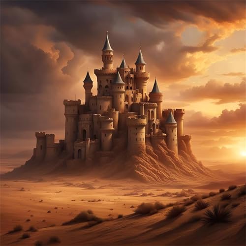 Puzzles 200 Teile, Puzzle Für Erwachsene, 28x28 cm Puzzle Lernspiel Herausforderung Spielzeug 200 Teile Wüstenschlosslandschaft Puzzles für Erwachsene Puzzles 200 Teile, Puzzle Für Erwachsene, 28x28 cm Puzzle Lernspiel Herausforderung Spielzeug 200 Teile Wüstenschlosslandschaft Puzzles für Erwachsene von Yoonqun