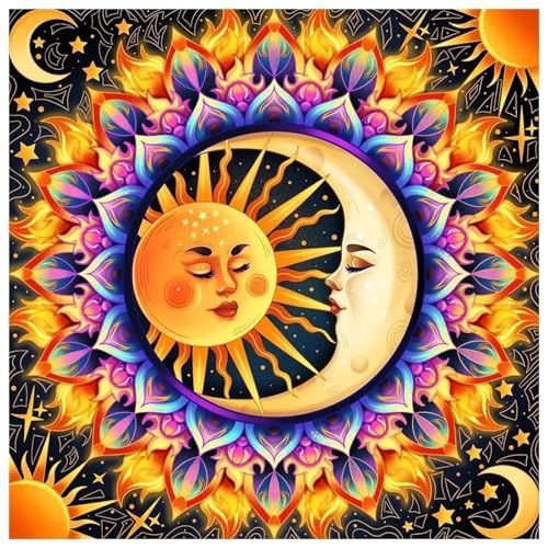 Puzzles 500 Teile, Puzzle Für Erwachsene, 45x45 cm Puzzle Lernspiel Herausforderung Spielzeug 500 Teile Fantasie Sonne Mond Puzzles für Erwachsene Puzzles 500 Teile, Puzzle Für Erwachsene, 45x45 cm Puzzle Lernspiel Herausforderung Spielzeug 500 Teile Fantasie Sonne Mond Puzzles für Erwachsene von Yoonqun