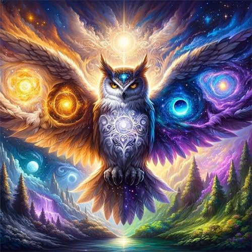 Puzzles 500 Teile, Puzzle Für Erwachsene, 45x45 cm Puzzle Lernspiel Herausforderung Spielzeug 500 Teile Fantasy Eule Kosmische Landschaft Puzzles für Erwachsene Puzzles 500 Teile, Puzzle Für Erwachsene, 45x45 cm Puzzle Lernspiel Herausforderung Spielzeug 500 Teile Fantasy Eule Kosmische Landschaft Puzzles für Erwachsene von Yoonqun