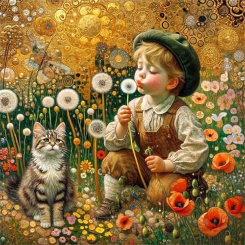 Puzzles 500 Teile, Puzzle Für Erwachsene, 45x45 cm Puzzle Lernspiel Herausforderung Spielzeug 500 Teile Löwenzahn-Junge-Landschaft Puzzles für Erwachsene Puzzles 500 Teile, Puzzle Für Erwachsene, 45x45 cm Puzzle Lernspiel Herausforderung Spielzeug 500 Teile Löwenzahn-Junge-Landschaft Puzzles für Erwachsene von Yoonqun