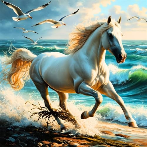 Puzzles 500 Teile, Puzzle Für Erwachsene, 45x45 cm Puzzle Lernspiel Herausforderung Spielzeug 500 Teile Möwen Pferde Landschaft Puzzles für Erwachsene Puzzles 500 Teile, Puzzle Für Erwachsene, 45x45 cm Puzzle Lernspiel Herausforderung Spielzeug 500 Teile Möwen Pferde Landschaft Puzzles für Erwachsene von Yoonqun