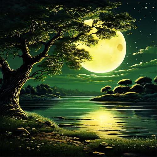 Puzzles 500 Teile, Puzzle Für Erwachsene, 45x45 cm Puzzle Lernspiel Herausforderung Spielzeug 500 Teile Mondbaumlandschaft Puzzles für Erwachsene Puzzles 500 Teile, Puzzle Für Erwachsene, 45x45 cm Puzzle Lernspiel Herausforderung Spielzeug 500 Teile Mondbaumlandschaft Puzzles für Erwachsene von Yoonqun