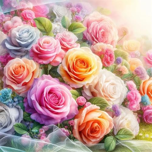 Puzzles 500 Teile, Puzzle Für Erwachsene, 45x45 cm Puzzle Lernspiel Herausforderung Spielzeug 500 Teile Schöne Blumenrosen Puzzles für Erwachsene Puzzles 500 Teile, Puzzle Für Erwachsene, 45x45 cm Puzzle Lernspiel Herausforderung Spielzeug 500 Teile Schöne Blumenrosen Puzzles für Erwachsene von Yoonqun