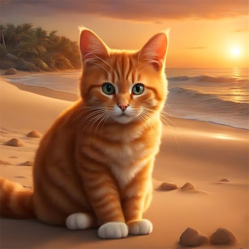 Puzzles 500 Teile, Puzzle Für Erwachsene, 45x45 cm Puzzle Lernspiel Herausforderung Spielzeug 500 Teile Strand Katze Sonnenuntergang Puzzles für Erwachsene Puzzles 500 Teile, Puzzle Für Erwachsene, 45x45 cm Puzzle Lernspiel Herausforderung Spielzeug 500 Teile Strand Katze Sonnenuntergang Puzzles für Erwachsene von Yoonqun