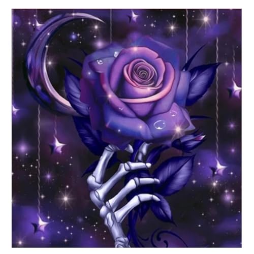 Puzzles 500 Teile, Puzzle Für Erwachsene, 45x45 cm Puzzle Lernspiel Herausforderung Spielzeug 500 Teile Totenkopf-Rose-Blume Puzzles für Erwachsene Puzzles 500 Teile, Puzzle Für Erwachsene, 45x45 cm Puzzle Lernspiel Herausforderung Spielzeug 500 Teile Totenkopf-Rose-Blume Puzzles für Erwachsene von Yoonqun