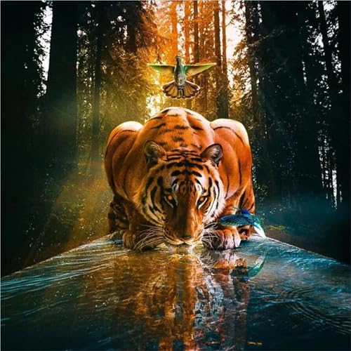 Puzzles 500 Teile, Puzzle Für Erwachsene, 45x45 cm Puzzle Lernspiel Herausforderung Spielzeug 500 Teile Woods Tiger Shadow Puzzles für Erwachsene Puzzles 500 Teile, Puzzle Für Erwachsene, 45x45 cm Puzzle Lernspiel Herausforderung Spielzeug 500 Teile Woods Tiger Shadow Puzzles für Erwachsene von Yoonqun