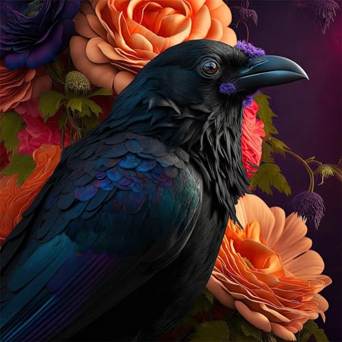 Puzzles 70 Teile, Puzzle Für Erwachsene, 16x16 cm Puzzle Lernspiel Herausforderung Spielzeug 70 Teile Blumenkrähenvögel Puzzles für Erwachsene Puzzles 70 Teile, Puzzle Für Erwachsene, 16x16 cm Puzzle Lernspiel Herausforderung Spielzeug 70 Teile Blumenkrähenvögel Puzzles für Erwachsene von Yoonqun