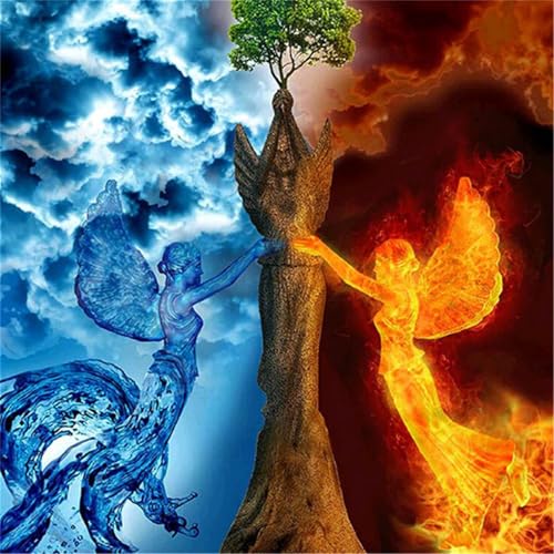 Puzzles 70 Teile, Puzzle Für Erwachsene, 16x16 cm Puzzle Lernspiel Herausforderung Spielzeug 70 Teile Eisfeuerengel Puzzles für Erwachsene Puzzles 70 Teile, Puzzle Für Erwachsene, 16x16 cm Puzzle Lernspiel Herausforderung Spielzeug 70 Teile Eisfeuerengel Puzzles für Erwachsene von Yoonqun