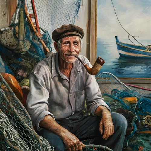 Puzzles 70 Teile, Puzzle Für Erwachsene, 16x16 cm Puzzle Lernspiel Herausforderung Spielzeug 70 Teile Fischerporträt Puzzles für Erwachsene Puzzles 70 Teile, Puzzle Für Erwachsene, 16x16 cm Puzzle Lernspiel Herausforderung Spielzeug 70 Teile Fischerporträt Puzzles für Erwachsene von Yoonqun