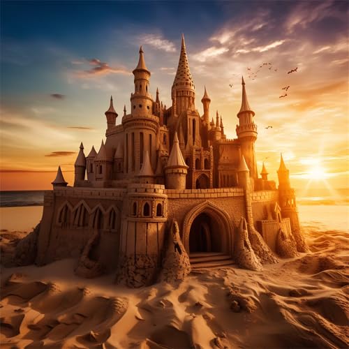 Puzzles 70 Teile, Puzzle Für Erwachsene, 16x16 cm Puzzle Lernspiel Herausforderung Spielzeug 70 Teile Sandburgenlandschaft Puzzles für Erwachsene Puzzles 70 Teile, Puzzle Für Erwachsene, 16x16 cm Puzzle Lernspiel Herausforderung Spielzeug 70 Teile Sandburgenlandschaft Puzzles für Erwachsene von Yoonqun