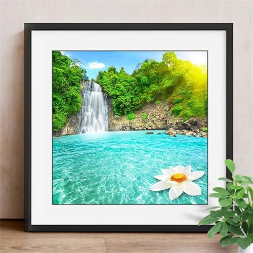 Puzzles 70 Teile, Puzzle Für Erwachsene, 16x16 cm Puzzle Lernspiel Herausforderung Spielzeug 70 Teile Wasserfalllandschaft Puzzles für Erwachsene Puzzles 70 Teile, Puzzle Für Erwachsene, 16x16 cm Puzzle Lernspiel Herausforderung Spielzeug 70 Teile Wasserfalllandschaft Puzzles für Erwachsene von Yoonqun