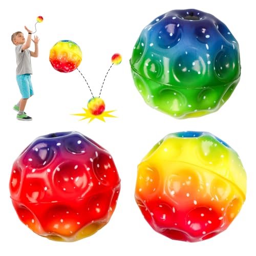 Yooyan 6 Stück Jump BallGummiball, Mehrfarbig Space Moonball, mit Band High Bouncing Bounciest, Lightweight Freien Interaktives Spielzeug Stressabbau, für Kleinere Kinder Drinnen Auch Draußen Yooyan 6 Stück Jump BallGummiball, Mehrfarbig Space Moonball, mit Band High Bouncing Bounciest, Lightweight Freien Interaktives Spielzeug Stressabbau, für Kleinere Kinder Drinnen Auch Draußen von Yooyan
