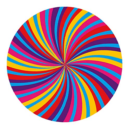 Yopeissn Puzzle, 500 StüCk Farbiges Rundes Puzzle für Erwachsene Teenager Dekompressionspuzzle von Yopeissn