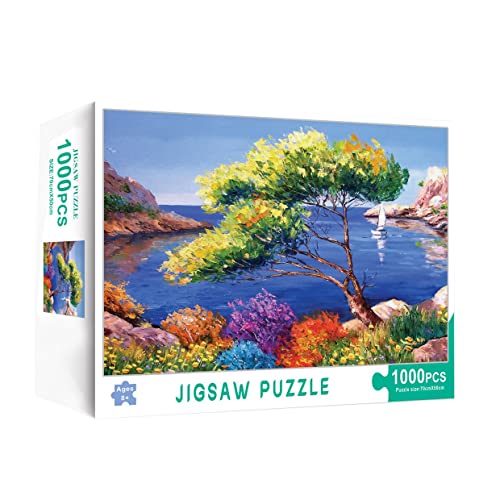 Yopeissn Puzzles für Erwachsene EIN 1000 StüCke Papier Puzzle Puzzles PäDagogische Intellektuelle DIY GroßE Puzzle Spiel Spielzeug Geschenk von Yopeissn