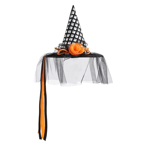 Yorajuy Hexenhut, Halloween-Verkleidungshut, klassisches Partyzubehör, Kopfbedeckung, für Erwachsene und Kinder, Outdoor, Hof, Zuhause, Bar, Cosplay Yorajuy Hexenhut, Halloween-Verkleidungshut, klassisches Partyzubehör, Kopfbedeckung, für Erwachsene und Kinder, Outdoor, Hof, Zuhause, Bar, Cosplay von Yorajuy