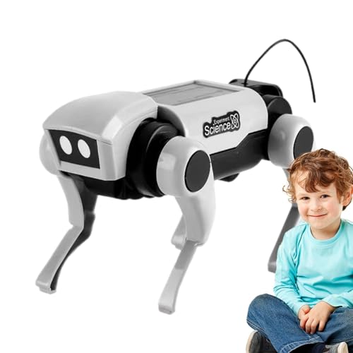 Yorajuy Solar-Roboter-Hunde-Set, Solar-Roboter-Hunde-Set, Spielzeug - Solarroboter-Spielzeug-Wissenschaftsexperimentset | Intelligentes Roboter-Hundespielzeug, solarbetriebenes Robotik-Kit für von Yorajuy