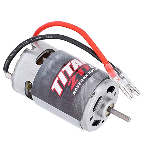 RC Car Motor, Motor für 1/10 RC Car, 21T RC Motor, Professionelles 21T 550 Motor RC Ersatzzubehör, Passend für TRAXXAS 1/10 RC Car von Yosoo Health Gear