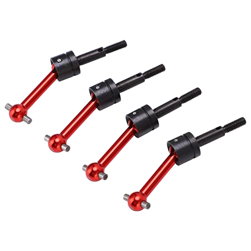 Yosoo Health Gear 4pcs RC -Autoantriebswelle, CVD -Antriebswelle 70 Mm Metalluniversalantriebswelle für TT02 1/10 RC -Auto -Upgrade -Teile (Rot) von Yosoo Health Gear