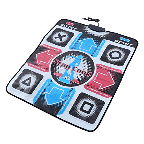 Yosoo Health Gear Tanzmatte für PC, Dance Pad Controller mit USB Kabel, Dance Game Mat, Multifunktionale rutschfeste USB Tanzmatte, Dancing Carpet von Yosoo Health Gear