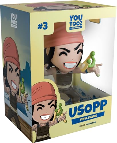 You Tooz Youtooz One Piece Usopp 11.4 cm Usopp Vinyl Figure Collectible Usopp from One Piece by Youtooz One Piece Collection von YouTooz