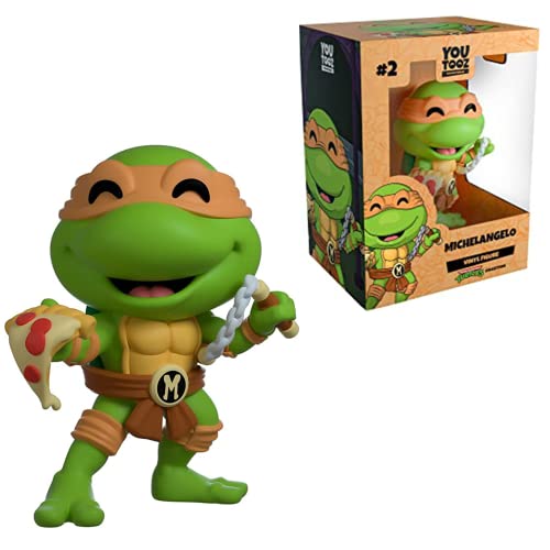 Youtooz Michelangelo Ninja Turtles Sammlerstück, 10,7 cm TMNT Youtooz Vinyl-Figur, Sammlerstück Michelangelo Teenage Mutant Ninja Turtles Figur von Youtooz Teenage Mutant Ninja Turtles Collection von Youtooz