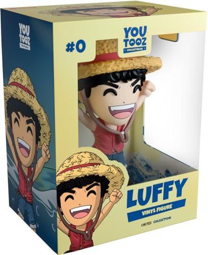 Youtooz One Piece Luffy 11.9 cm Vinyl Luffy Figure Collectible Luffy from One Piece One Piece Collection von Youtooz