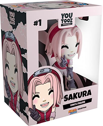 Youtooz Sakura Haruno 9,7 cm Vinyl-Figur, Sammlerstück Sakura Haruno aus Naruto Anime Figur von Youtooz Naruto Collection von Youtooz