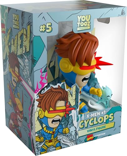 Youtooz X-Men #1: Cyclops 13,2 cm, #1: Cyclops Vinyl-Figur, Sammlerstück #1: Cyclops aus X-Men X-Men Kollektion von Youtooz