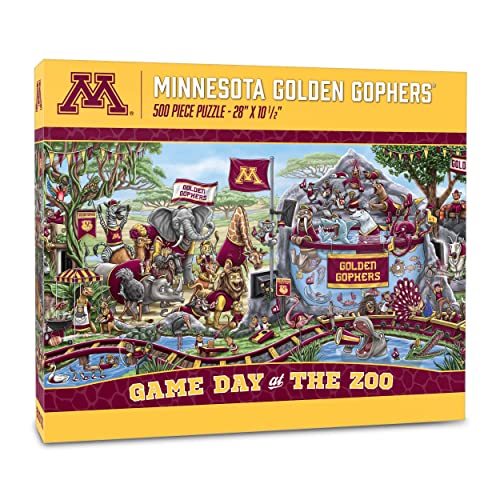 YouTheFan NCAA Minnesota Golden Gophers Game Day at The Zoo Puzzle 500 Teile von YouTheFan