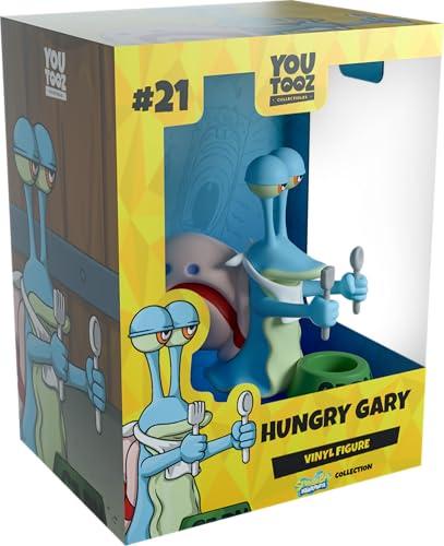 Youtooz Spongebob Schwammkopf Hungry Gary 9,9 cm Hungry Gary Vinyl-Figur Sammlerstück Hungry Gary aus Spongebob Schwammkopf von Youtooz Spongebob Schwammkopf Collection von Youtooz