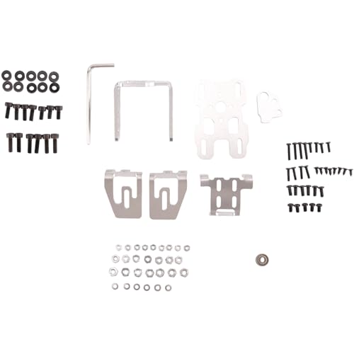 Youdefa 1 Satz DC 4,8–5 V Dual-Servo-Gimbal-Halterung, 29 X 29 Mm, Kamera-Schwenk-/Neigeständer mit 2 Stück 9G-Lenkgetriebe für RC FPV-Drohne (B) von Youdefa