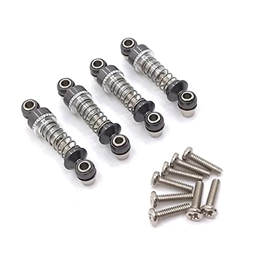 Youdefa Metalldämpfer für 284131 K969 K979 K989 K999 P929 P939 1/28 RC Auto-Upgrade-Teile, , 4 Stück von Youdefa