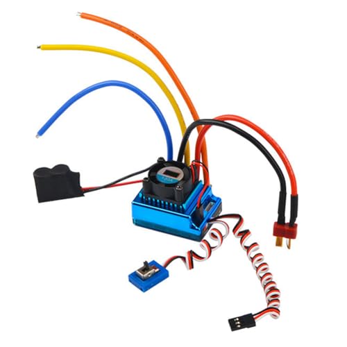 Youdefa RC Racing ESC 120A Sensor Big Current Speed Controller RC Autozubehör für 1/8 1/10 1/12 Auto Crawler Boot Zubehör von Youdefa