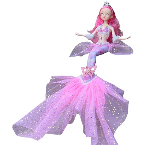 Puppenspielzeug, kleine Meerjungfrau, bewegliche Meerjungfrau-Prinzessin-Sammlung mit 360-Grad-Drehung, 11 vom Film inspirierte Gelenke, klassische Mode, Puppe, Meerjungfrau, exquisites Geschenk Puppenspielzeug, kleine Meerjungfrau, bewegliche Meerjungfrau-Prinzessin-Sammlung mit 360-Grad-Drehung, 11 vom Film inspirierte Gelenke, klassische Mode, Puppe, Meerjungfrau, exquisites Geschenk von Youding