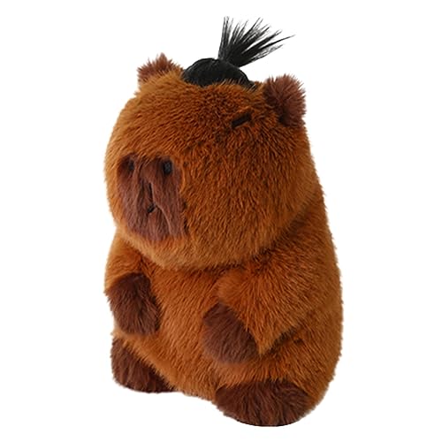 Youding Capybara Plüschtier Toy, 14,96 Zoll PP Cotton Soft Capybara, einzigartiges Plüschtier Capybara, Capybara Plüschtier, Geschenk, Spielzeug für Mädchen, Frauen von Youding