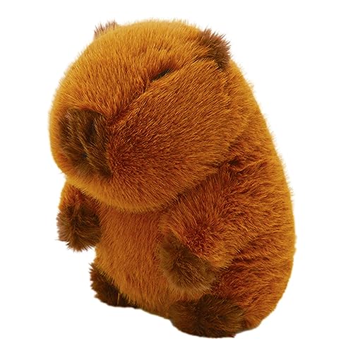 Youding Capybara Plüschtier Toy, 14,96 Zoll PP Cotton Soft Capybara, einzigartiges Plüschtier Capybara, Capybara Plüschtier, Geschenk, Spielzeug für Mädchen, Frauen von Youding