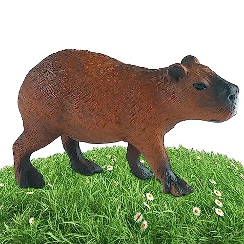 Youding Figur Statue Capybara, Figur Capybara – Simulation Tier Statue Figur für Wissenschaft und Bildung Capybara Geschenk Aquarium von Youding