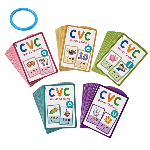 Youding Phonics Lernkarten - 70 Stück Lernkarten Zum Lesenlernen,Phonik Lernspiele Frühe Bildung Für Kinder Ab 3 Jahren Mädchen Drinnen Draußen Klasse Zuhause Homeschool Youding Phonics Lernkarten - 70 Stück Lernkarten Zum Lesenlernen,Phonik Lernspiele Frühe Bildung Für Kinder Ab 3 Jahren Mädchen Drinnen Draußen Klasse Zuhause Homeschool von Youding