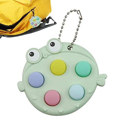 Youding Pop-Puzzle – Pop Puzzle Popper Fidget Spiel – Puffer Fish Bubble Silikon Sensory Fidget Toys Eltern-Kind-Spielzeug Whack Mole Press Bubble Game für 3+ Jahre alte Kinder Erwachsene von Youding