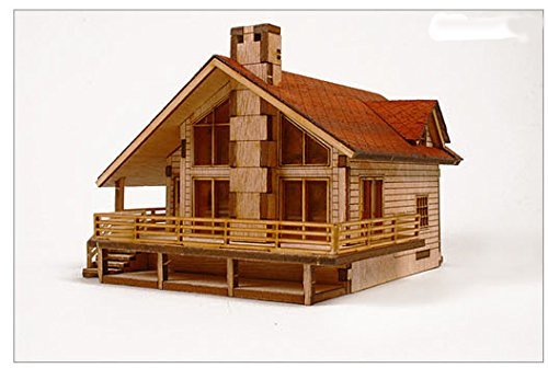 youngmodeler Gartenhaus A / Modellbausatz aus Holz von Young Modeler