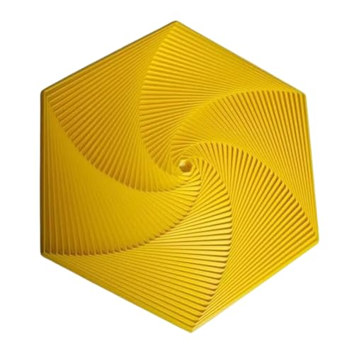 Fraktale Fidget Hexagon, 3D Gedrucktes Hexagon Fidget Toy Hexagon Spirals Toys, Spirals Sensory Fidget Spielzeug, Stressabbau Erwachsene Torque Spinner , Hexagon Spirals Sensory Spielzeug, Anti Stress von Youngwier