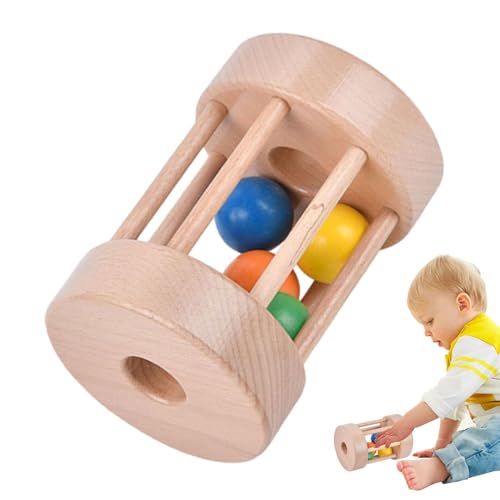 Youngwier Ball Drop Spielzeug,Lernspielzeug für das frühe Lernen - Münzbox/Drum/Rolling Drum zur Auswahl, Junge Mädchen Weihnachten Geburtstagsgeschenk von Youngwier