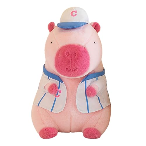 Youngwier Capybara Plüschtier Mit Kleidung - Niedliches Capybara Kuscheltier | Streichelweiches Stressabbau-Kuscheltier Als Schlafbegleiter & Wohnkultur-Deko Für Feiertage Geburtstag Kinderzimmer Youngwier Capybara Plüschtier Mit Kleidung - Niedliches Capybara Kuscheltier | Streichelweiches Stressabbau-Kuscheltier Als Schlafbegleiter & Wohnkultur-Deko Für Feiertage Geburtstag Kinderzimmer von Youngwier