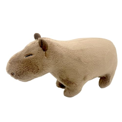 Youngwier Capybara Stofftier, 7,87 Zoll Plüschtier für Mädchen, Gefüllte Capybara, weiche Plüschfigur, Spielzeuggeschenke, Bauernhof-Heimdekoration für Kinder von Youngwier