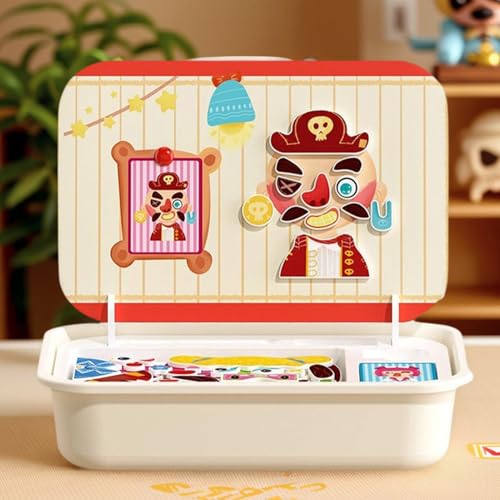 Youngwier Magnetische Puzzle Boards,Holz Magnet Puzzle Brettspiel Mit Aufbewahrungsbox - Interaktives Eltern Kind Spielzeug Kinder - Kinder Mädchen Kleinkinder Youngwier Magnetische Puzzle Boards,Holz Magnet Puzzle Brettspiel Mit Aufbewahrungsbox - Interaktives Eltern Kind Spielzeug Kinder - Kinder Mädchen Kleinkinder von Youngwier