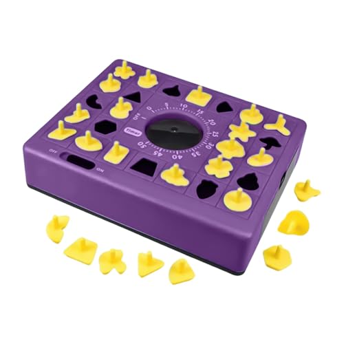 Youngwier Zeitgesteuertes Matching-Puzzlespiel, zeitgesteuertes Puzzlespiel | Geometrie Form Zeit Puzzle Logisches Denkspiel | Kinder Formen kognitives Matching-Trainingspuzzle für Kinder ab 5 Jahren von Youngwier