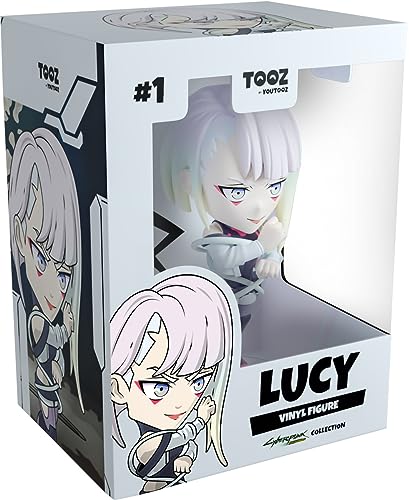 Youtooz Cyberpunk Lucy 4,6" Zoll Vinyl Figur, Sammlerfigur Lucy aus dem Anime Cyberpunk: Edgerunners Cyberpunk Kollektion von Youtooz